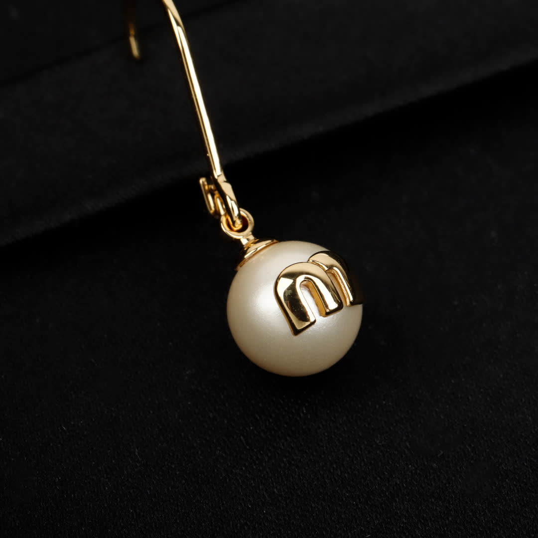 Miu Miu Pearl Earrings
